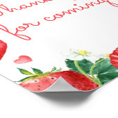 ストロベリースウィートお世話来になっております ポスター (角)