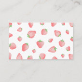 ストロベリースウィートボホーブックベビーカード エンクロージャーカード (裏面)