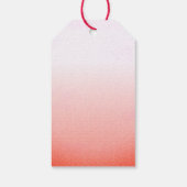 ストロベリースウィートワン最初の誕生日パーティー ギフトタグ (裏面)