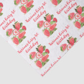 ストロベリースウィート1st誕生日パーティーかわいい 薄葉紙 (詳細)