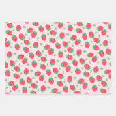 ストロベリースウィート ラッピングペーパーシート (正面)