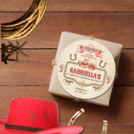 ストロベリースタンピード誕生日シール ラウンドシール