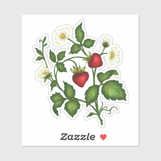 ストロベリースタンプ シール (シート)