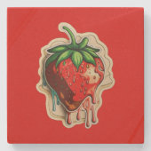 ストロベリーストーンコースター ストーンコースター (正面)