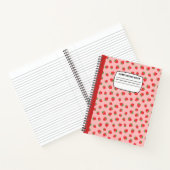 ストロベリースパイラル構成ノート ノートブック (内部)