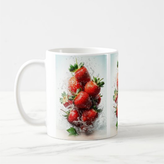 ストロベリースプラッシュ コーヒーマグカップ (左)
