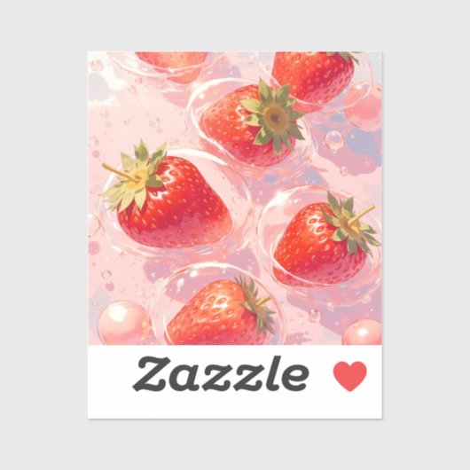 ストロベリースプラッシュ シール (シート)