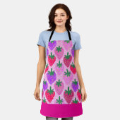 ストロベリースペシャル エプロン (着用した状態)