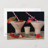 ストロベリースムージー ポストカード (正面/裏面)