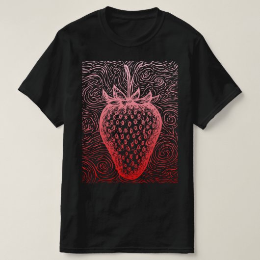 ストロベリースワール Tシャツ (デザイン正面)