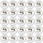 ストロベリーゼリー2.5インチワイドマウスピース瓶のふた シール (正面)