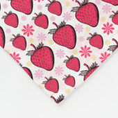 ストロベリーソフト毛布 フリースブランケット (角)