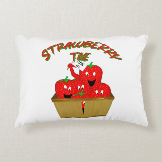 ストロベリータイム! アクセントクッション (正面)