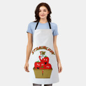 ストロベリータイム！ エプロン (着用した状態)