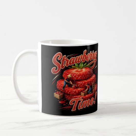 ストロベリータイム! コーヒーマグカップ (左)