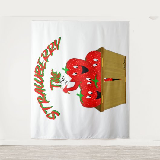 ストロベリータイム！ タペストリー (正面)