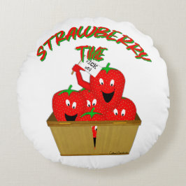 ストロベリータイム！ ラウンドクッション