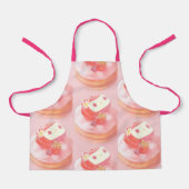 ストロベリータルトイラストレーション エプロン (正面)