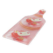 ストロベリータルトイラストレーション カッティングボード (角)