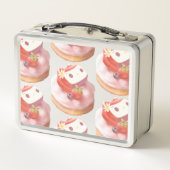 ストロベリータルトイラストレーション メタルランチボックス (裏面)