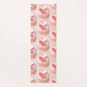 ストロベリータルトイラストレーション ヨガマット (正面)