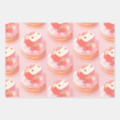 ストロベリータルトイラストレーション ラッピングペーパーシート (正面3)