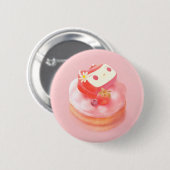 ストロベリータートボタン 缶バッジ (正面&裏面)