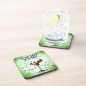 ストロベリーダイキリドリンクレシピ コースター (右側)