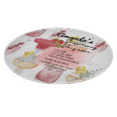 ストロベリーダイキリレシピ パーソナライズされた カッティングボード (角)