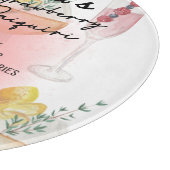 ストロベリーダイキリレシピ パーソナライズされた カッティングボード (角)