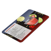 ストロベリーダイキリレシピ マグネット (左側)