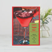 ストロベリーダイキリ招待状 招待状 (スタンド正面)