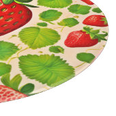 ストロベリーダダイストアートワーク カッティングボード (角)