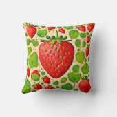 ストロベリーダダイストアートワーク クッション (裏面)