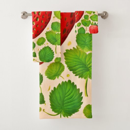 ストロベリーダダイストアートワーク バスタオルセット (インサイチュ)