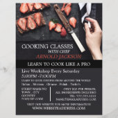 ストロベリーチョコレート料理クラス広告ズ チラシ (正面)