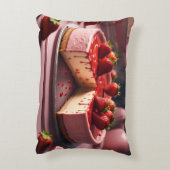 ストロベリーチーズケーキ アクセントクッション (裏面(縦))