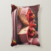 ストロベリーチーズケーキ アクセントクッション (正面(垂直))