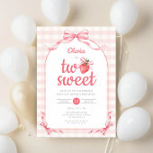 ストロベリーツースイーツガール2nd誕生日 招待状