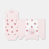 ストロベリーツースウィート2ndバースデーパーティーお願いボックス フェイバーボックス (折り畳みなし)