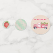 ストロベリーテーブル紙吹雪 コンフェッティ (裏面)