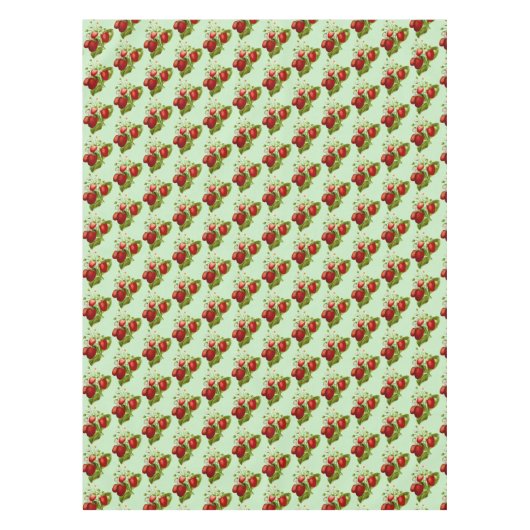 ストロベリーテーマのホームデコールテーブルクロス テーブルクロス (正面)