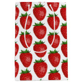 ストロベリーテーマの抱き枕 ミディアムペーパーバッグ (正面)