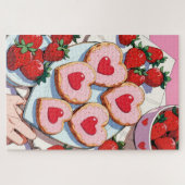 ストロベリーデザートパズル ジグソーパズル (横)