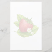 ストロベリーデライトパーソナライズされた文房具 (裏面)