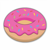 ストロベリードーナツと散水漫画 シール