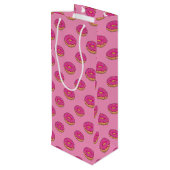 ストロベリードーナツと散水漫画 ワインギフトバッグ (裏面アングル)