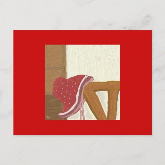 ストロベリーハット絵画ズ ポストカード (正面)