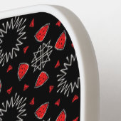 ストロベリーハロウィーン ピックルボールラケット (左詳細)