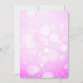 ストロベリーハーツ バースデーガール ネイビーブルー サンキューカード (裏面)